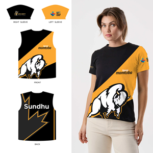 T-shirt Design by Alaeisnz for Archery Manitoba  | Design: #37689168