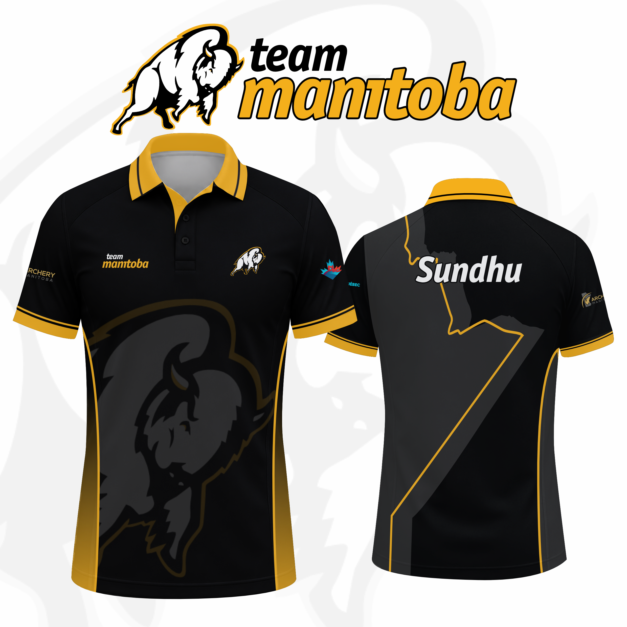 T-shirt Design by KRSA.DSGN for Archery Manitoba  | Design #37674091