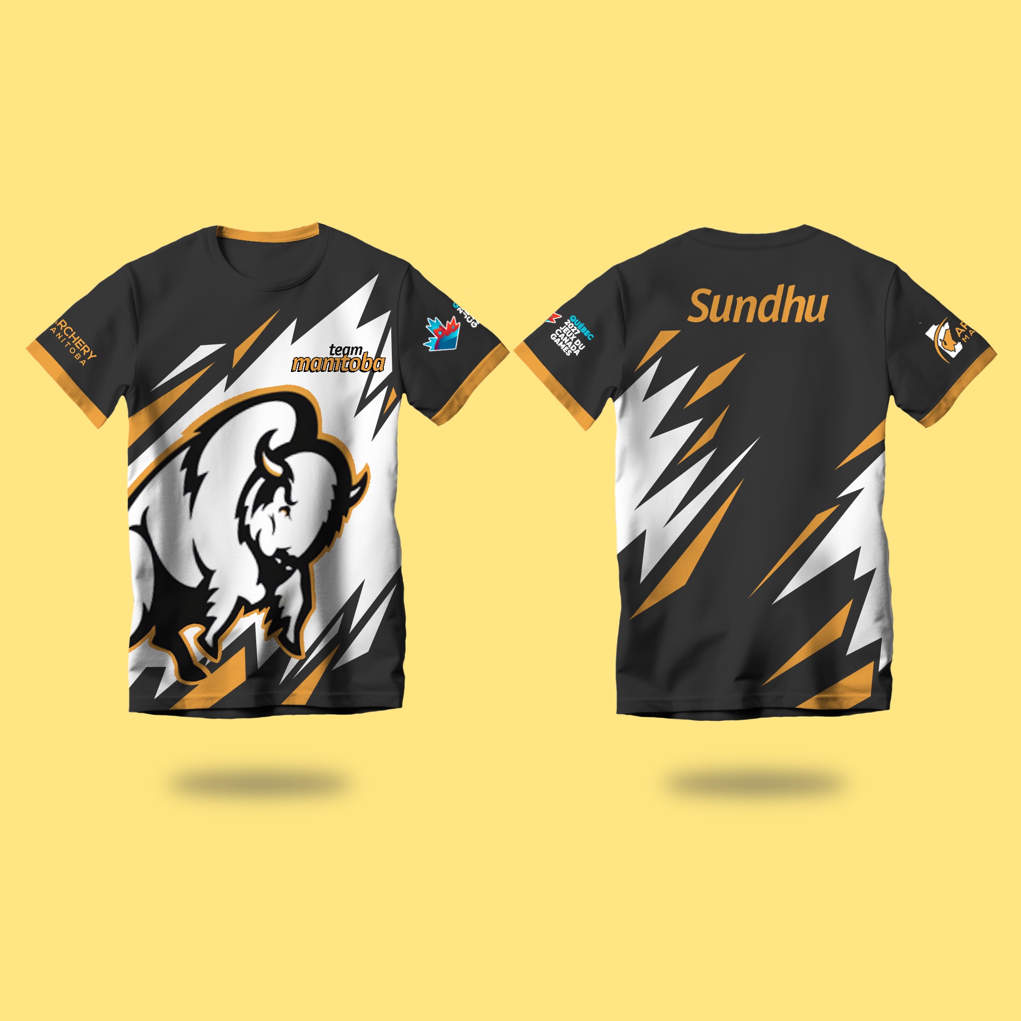 T-shirt Design by Falih A for Archery Manitoba  | Design #37673664