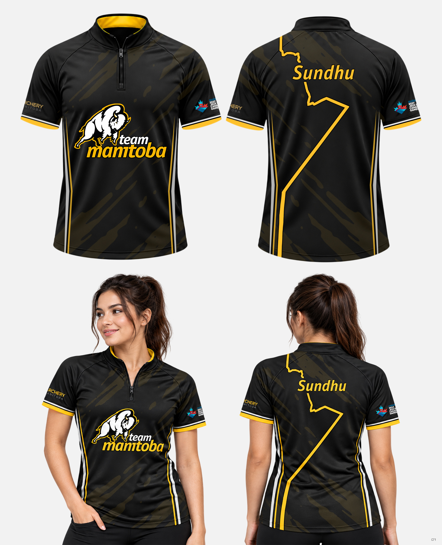 T-shirt Design by pb for Archery Manitoba  | Design #37675466