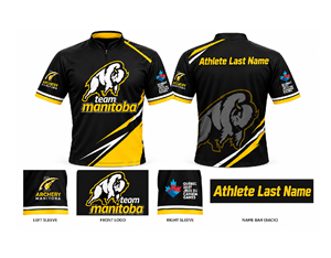 T-shirt Design by ZQDesigns for Archery Manitoba  | Design #37681908