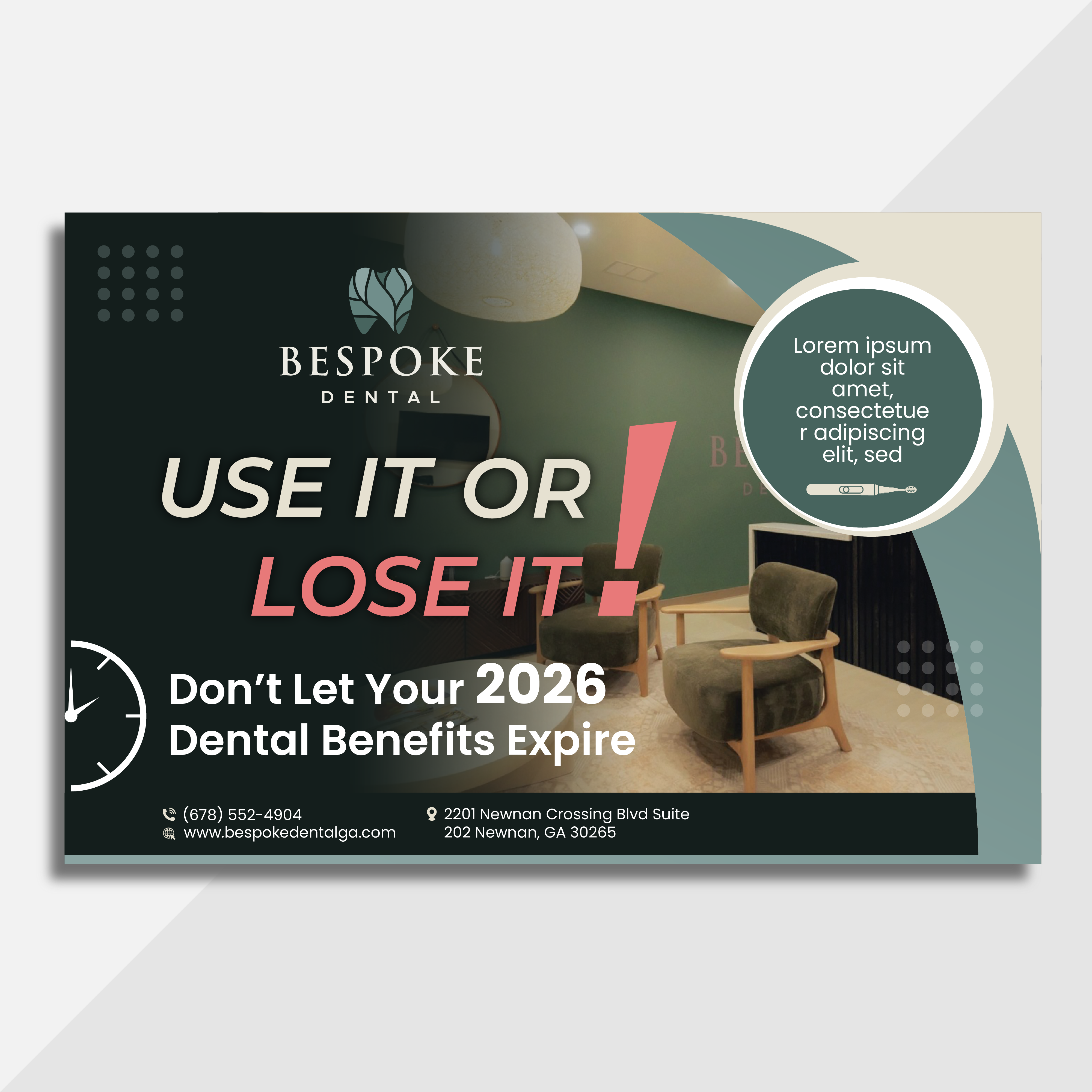 Postcard Design by Harold C for Bespoke Dental | Design #37672712