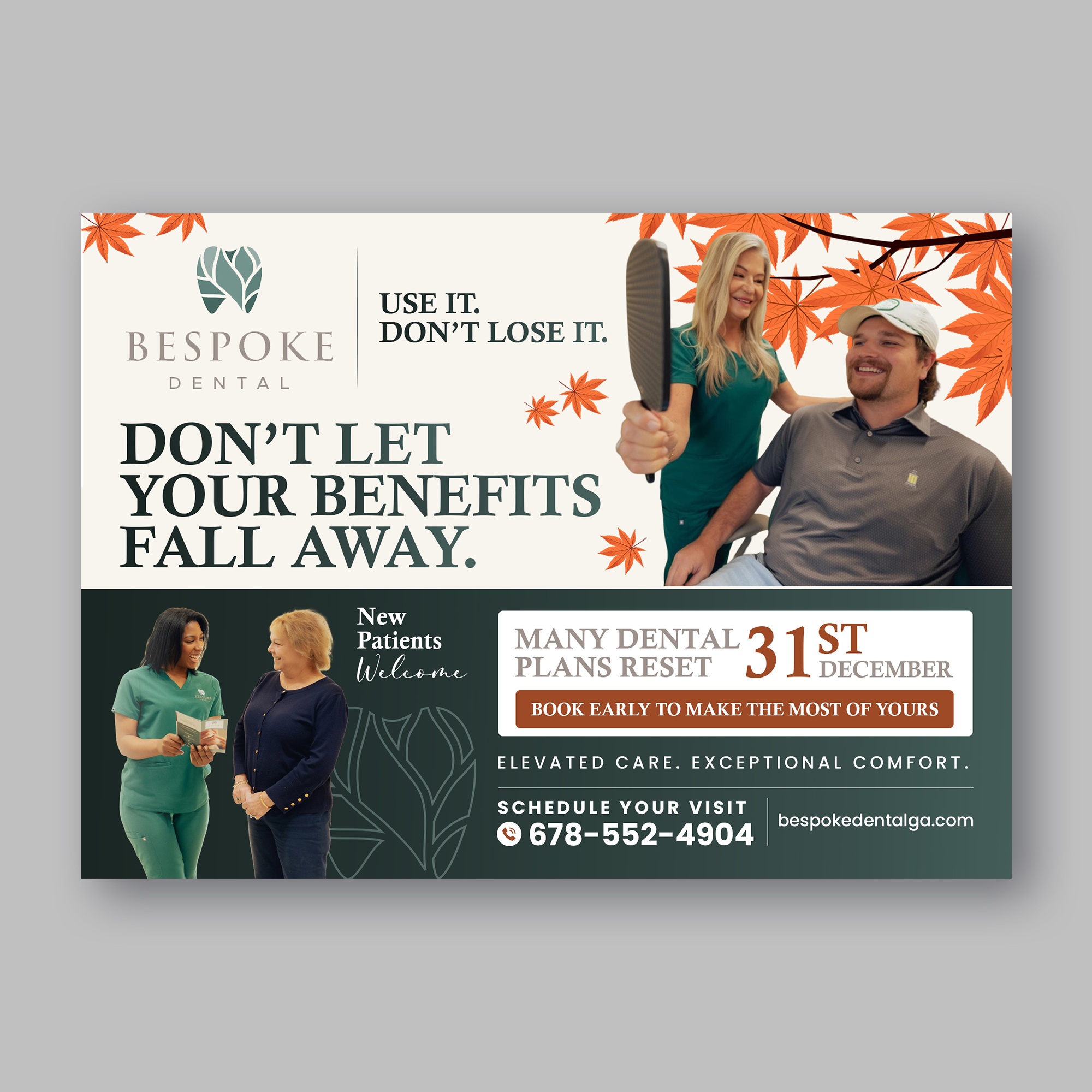Postcard Design by debdesign for Bespoke Dental | Design #37803618