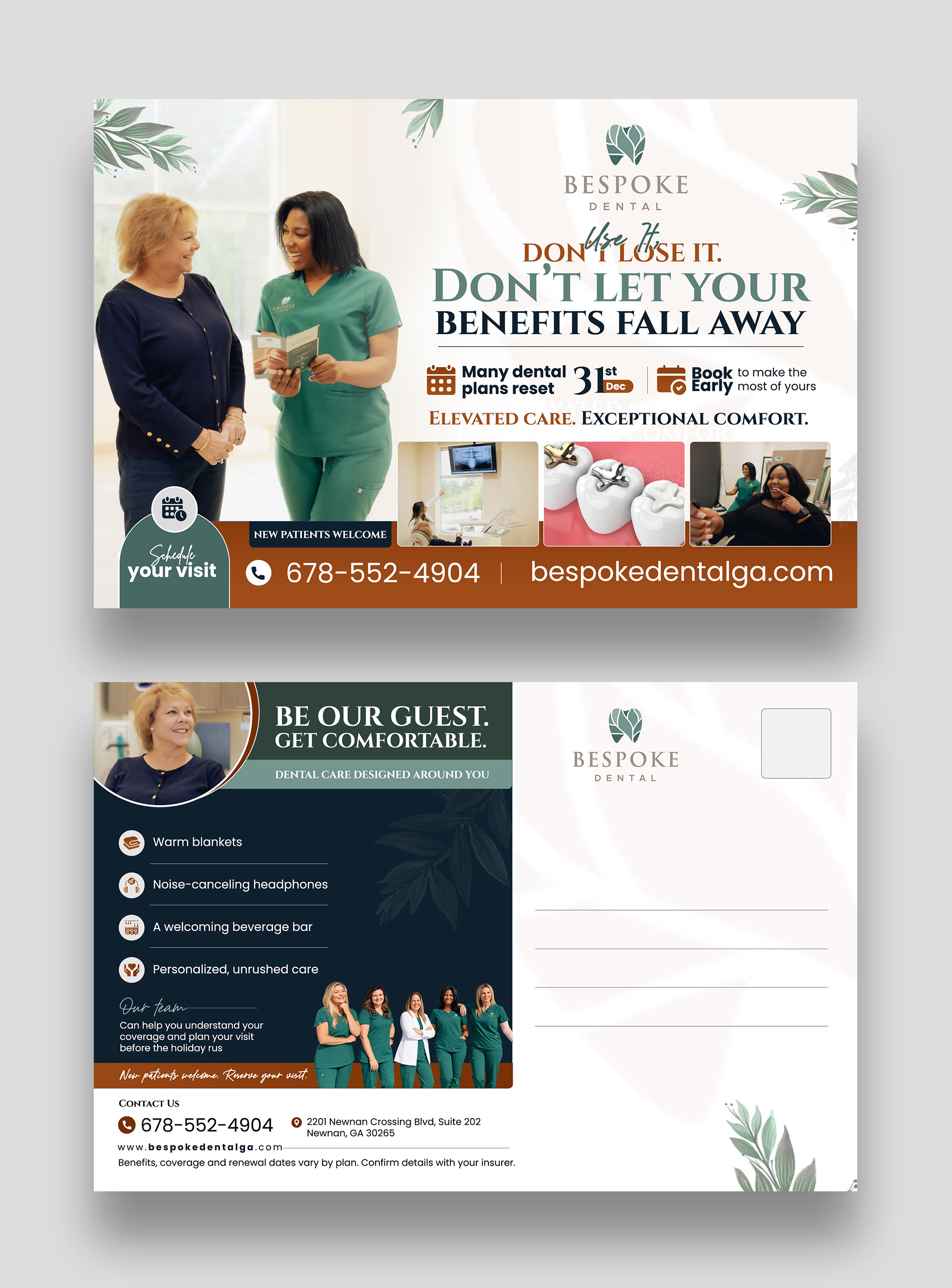 Postcard Design by debdesign for Bespoke Dental | Design #37804739