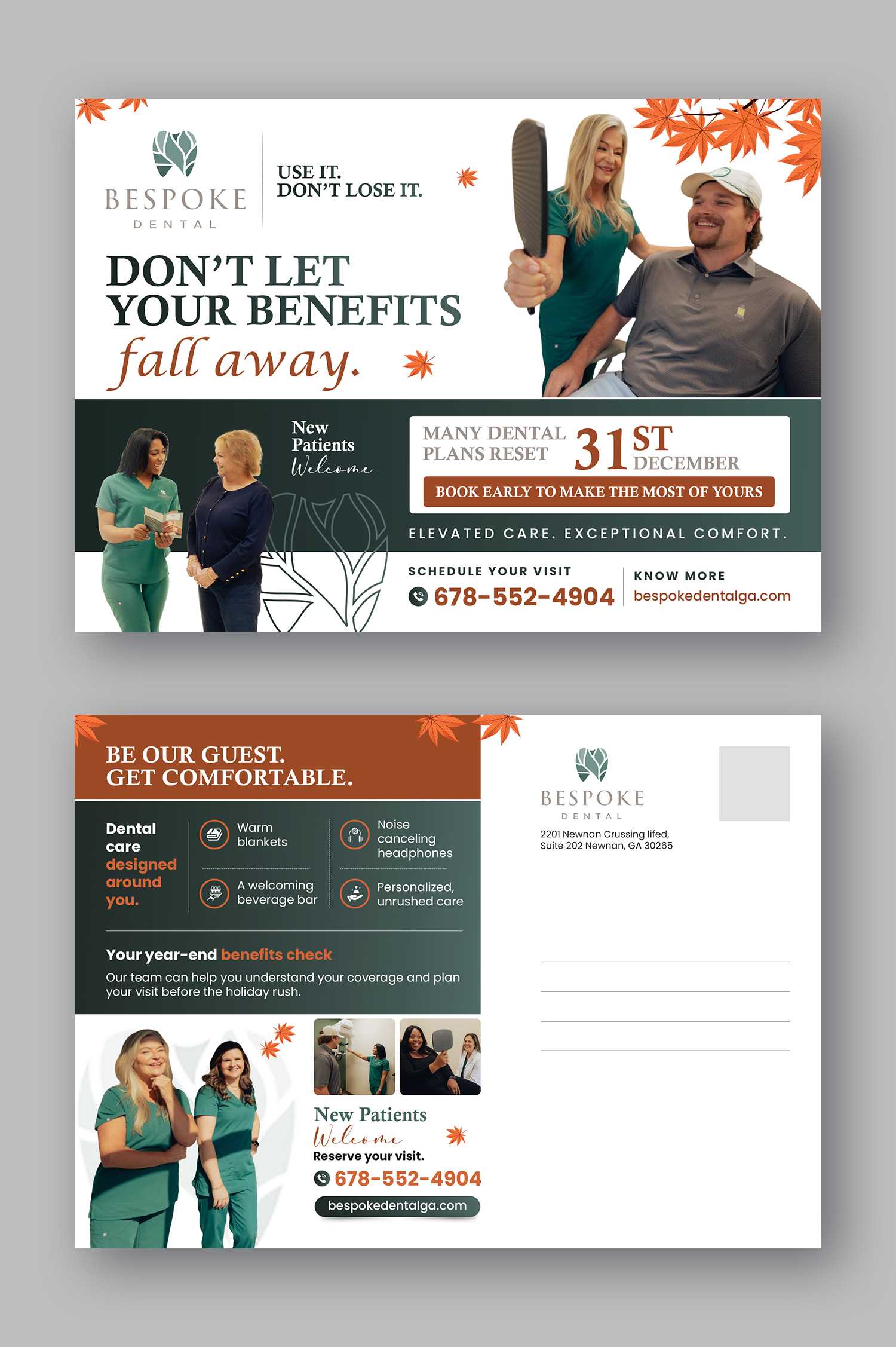 Postcard Design by debdesign for Bespoke Dental | Design #37806789