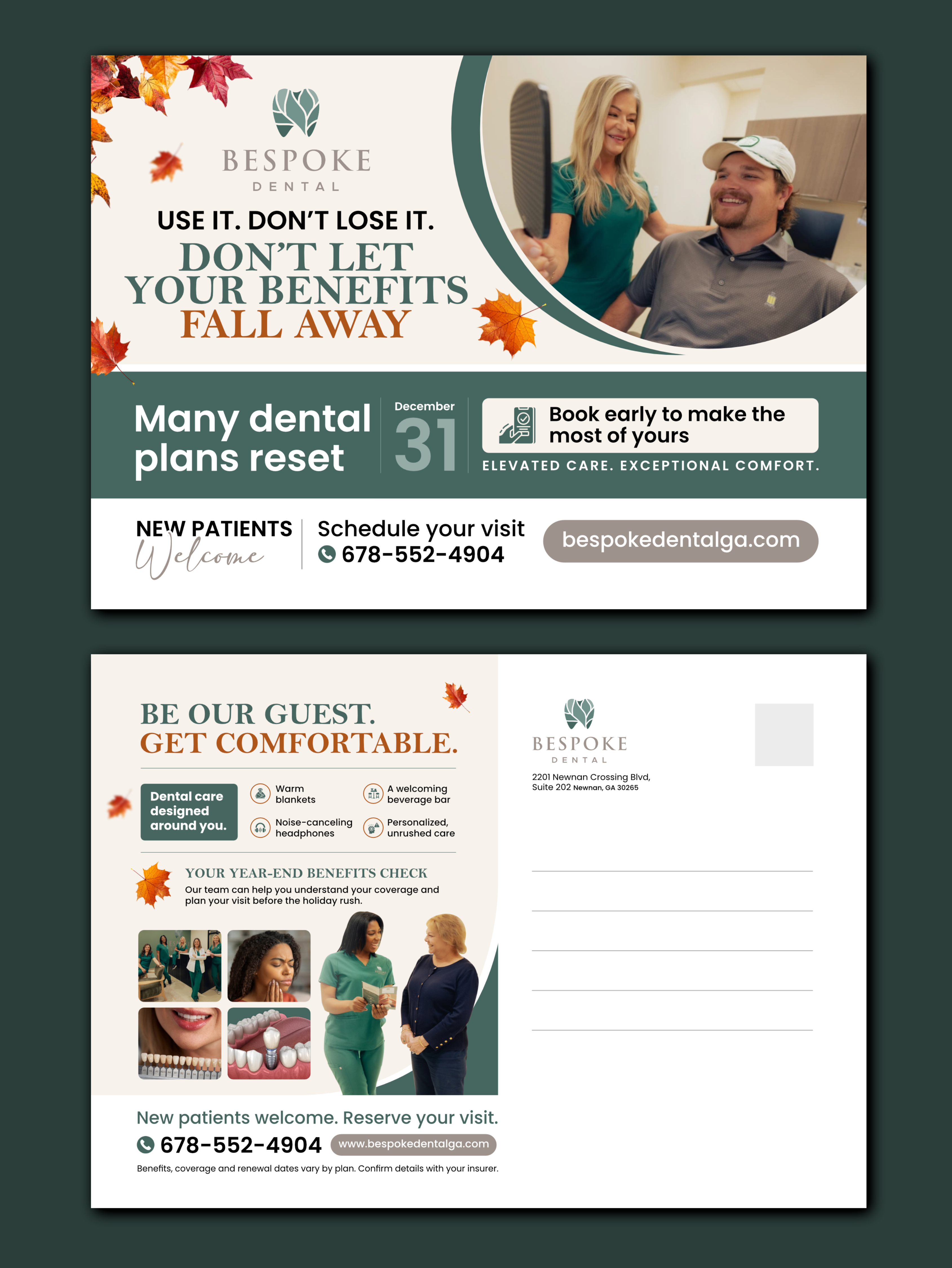 Postcard Design by debdesign for Bespoke Dental | Design #37806791