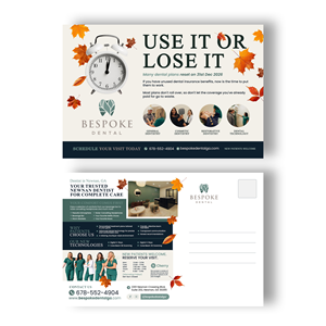 Postcard Design by debdesign for Bespoke Dental | Design: #37807501