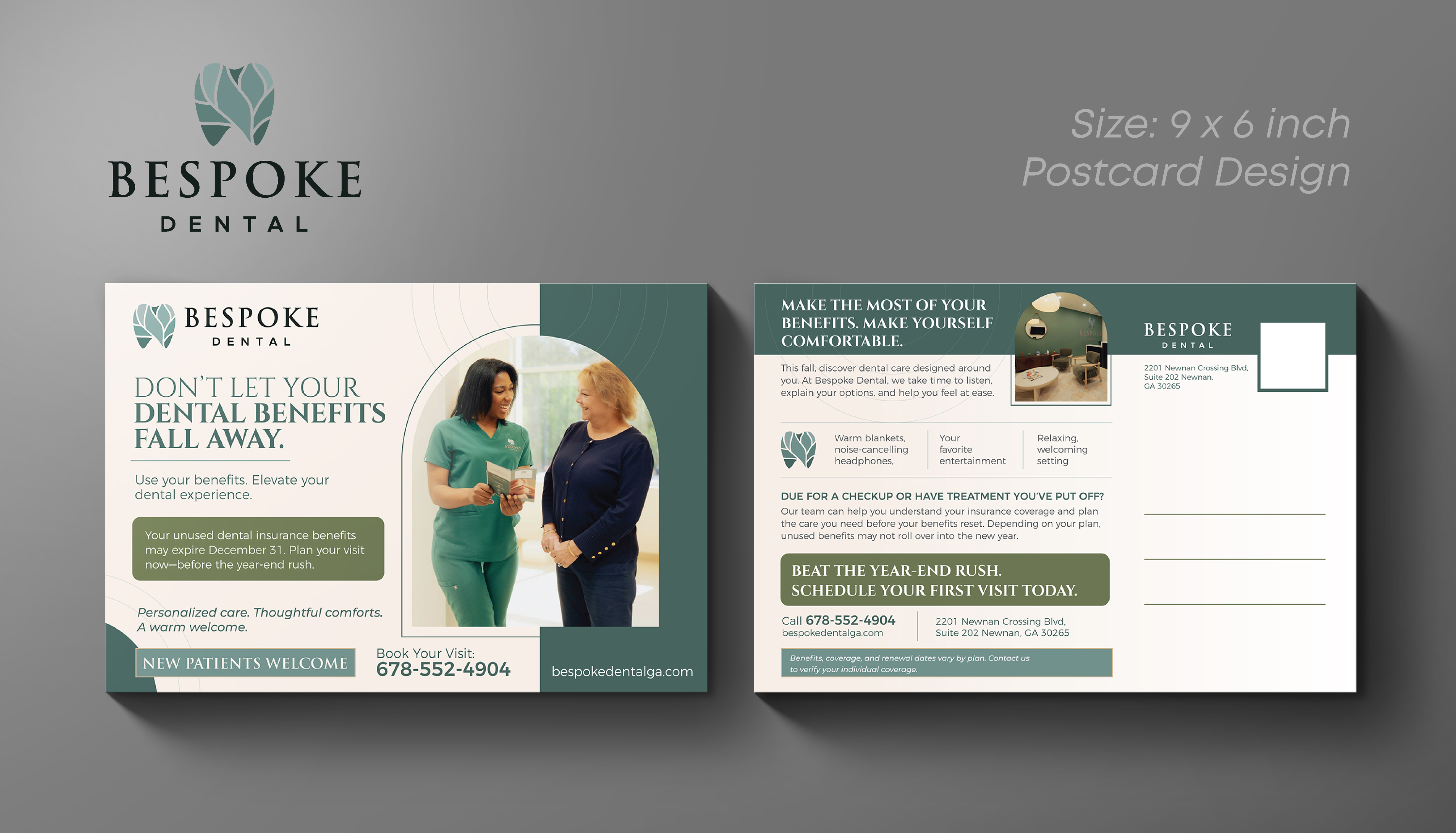 Postcard Design by Impressive Designs for Bespoke Dental | Design #37798158