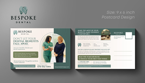 Postcard Design by Impressive Designs for Bespoke Dental | Design: #37798158