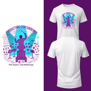 T-shirt Design by amdad26 for Erlang Solutions Ltd.  | Design: #37678724