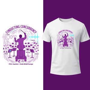 T-shirt Design by amdad26 for Erlang Solutions Ltd.  | Design: #37678731