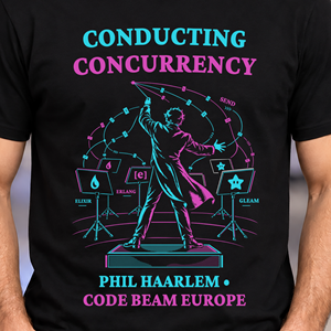 T-shirt Design by Magdi Bayoumi for Erlang Solutions Ltd.  | Design: #37713573
