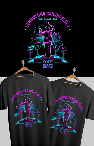 T-shirt Design by debdesign for Erlang Solutions Ltd.  | Design: #37684677