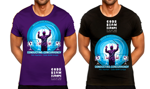 T-shirt Design by juanjoseolivieri for Erlang Solutions Ltd.  | Design: #37711778