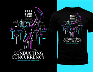 T-shirt Design by ThiagoB for Erlang Solutions Ltd.  | Design: #37685986