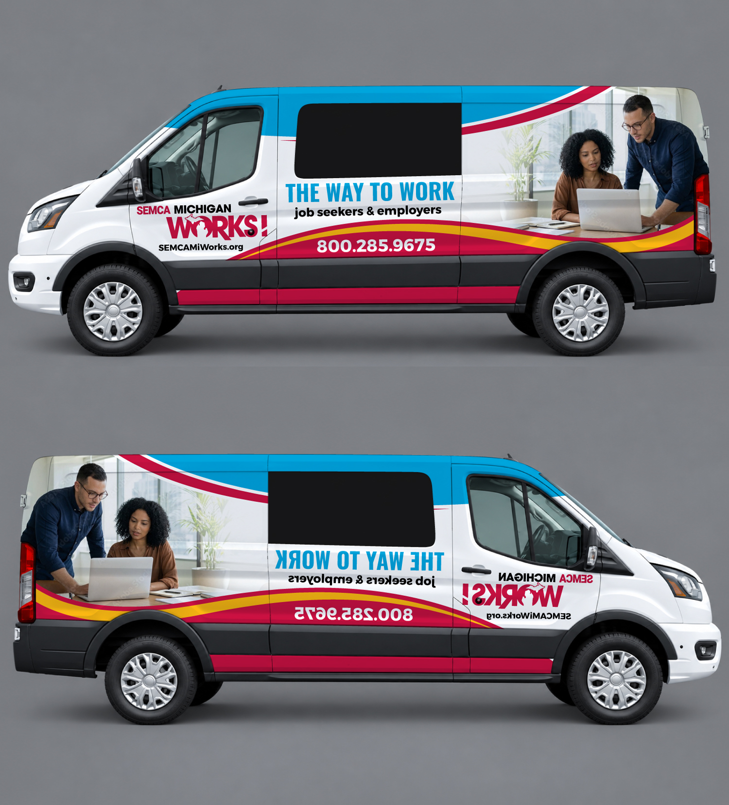 Diseño de Rotulación de Vehículo por Wrapcia para este proyecto | Diseño #37690021