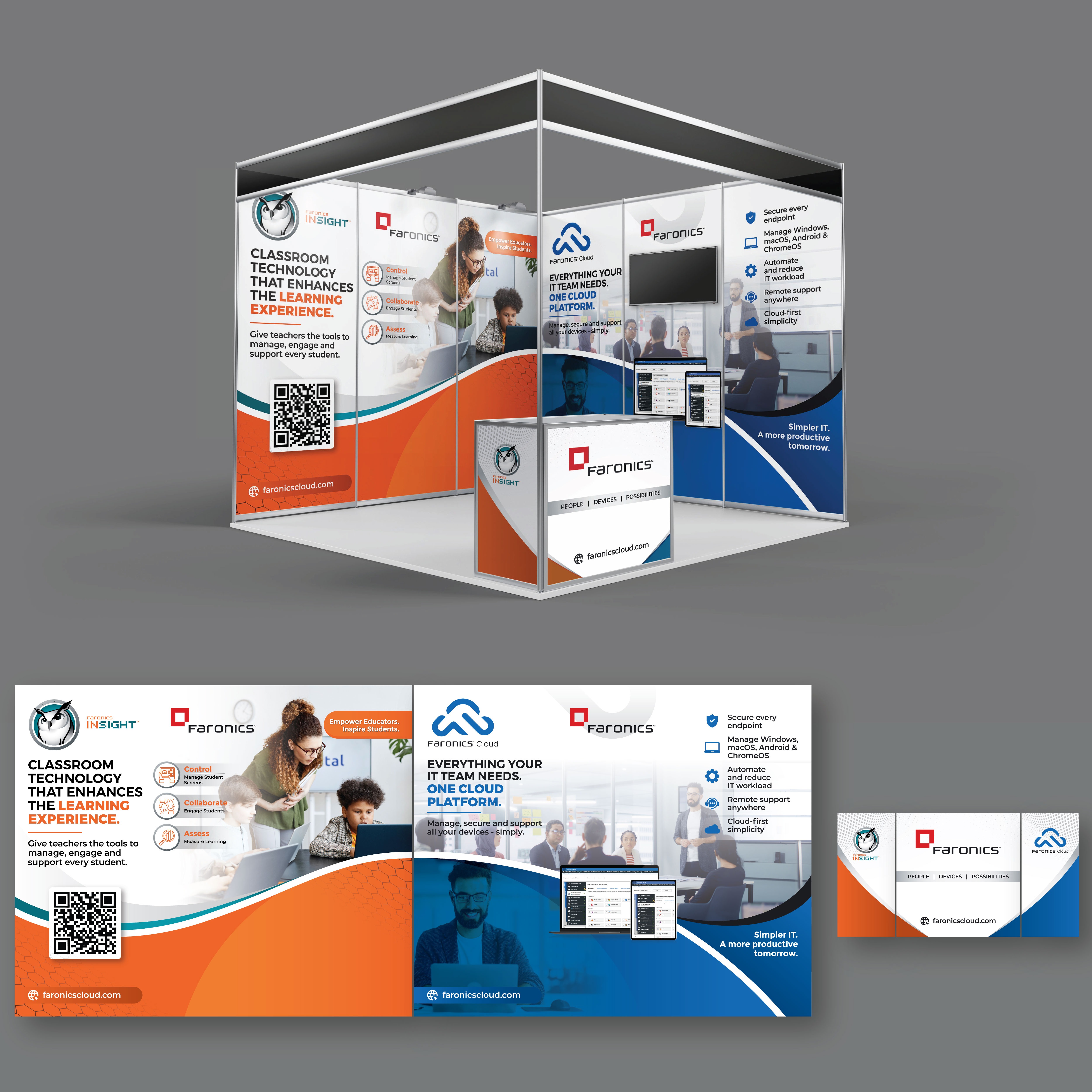 Trade Show Booth Design by Impressive Designs for Faronics | Design #37684662