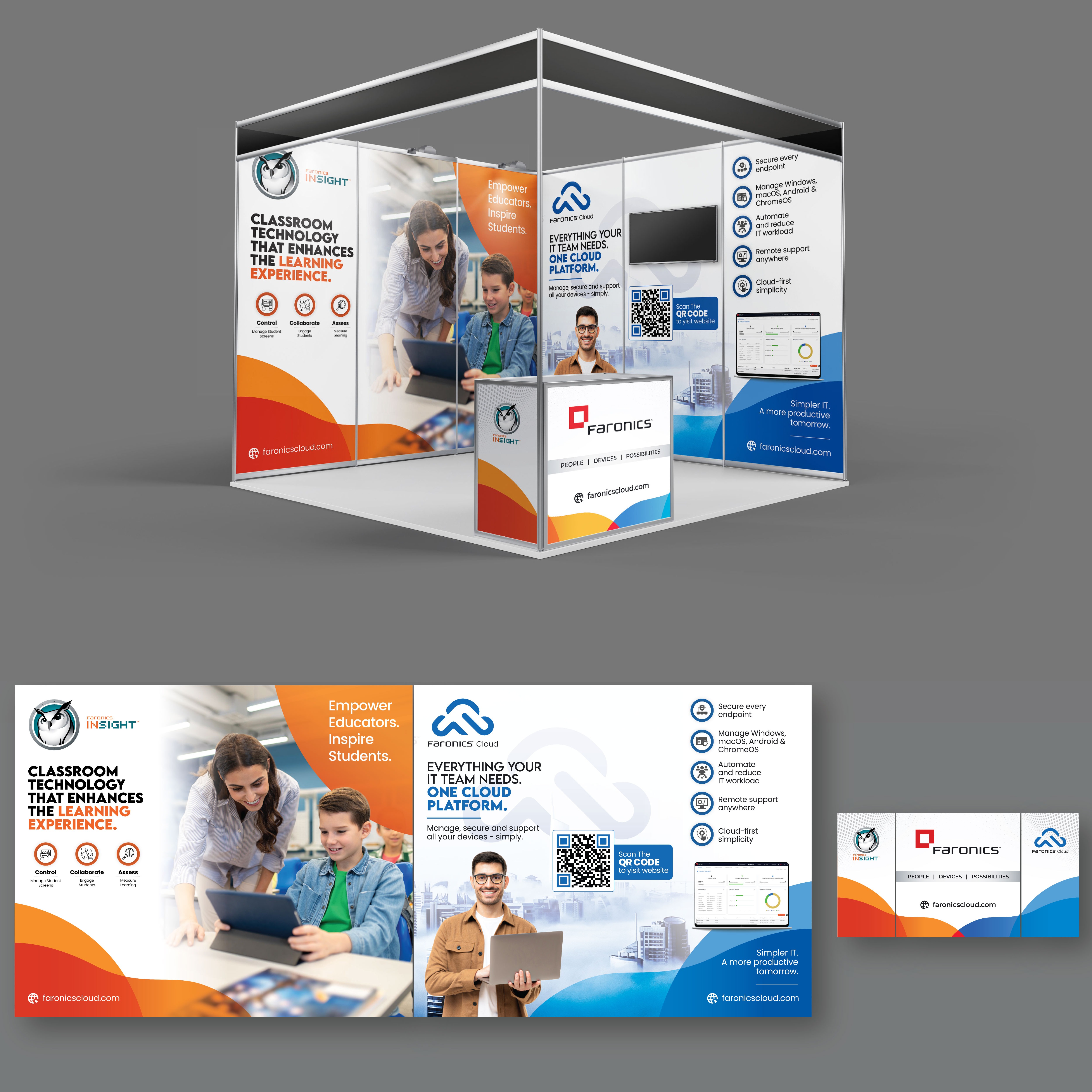 Trade Show Booth Design by Impressive Designs for Faronics | Design #37693023