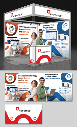 Trade Show Booth Design by Axmal_Etalon for Faronics | Design: #37700912