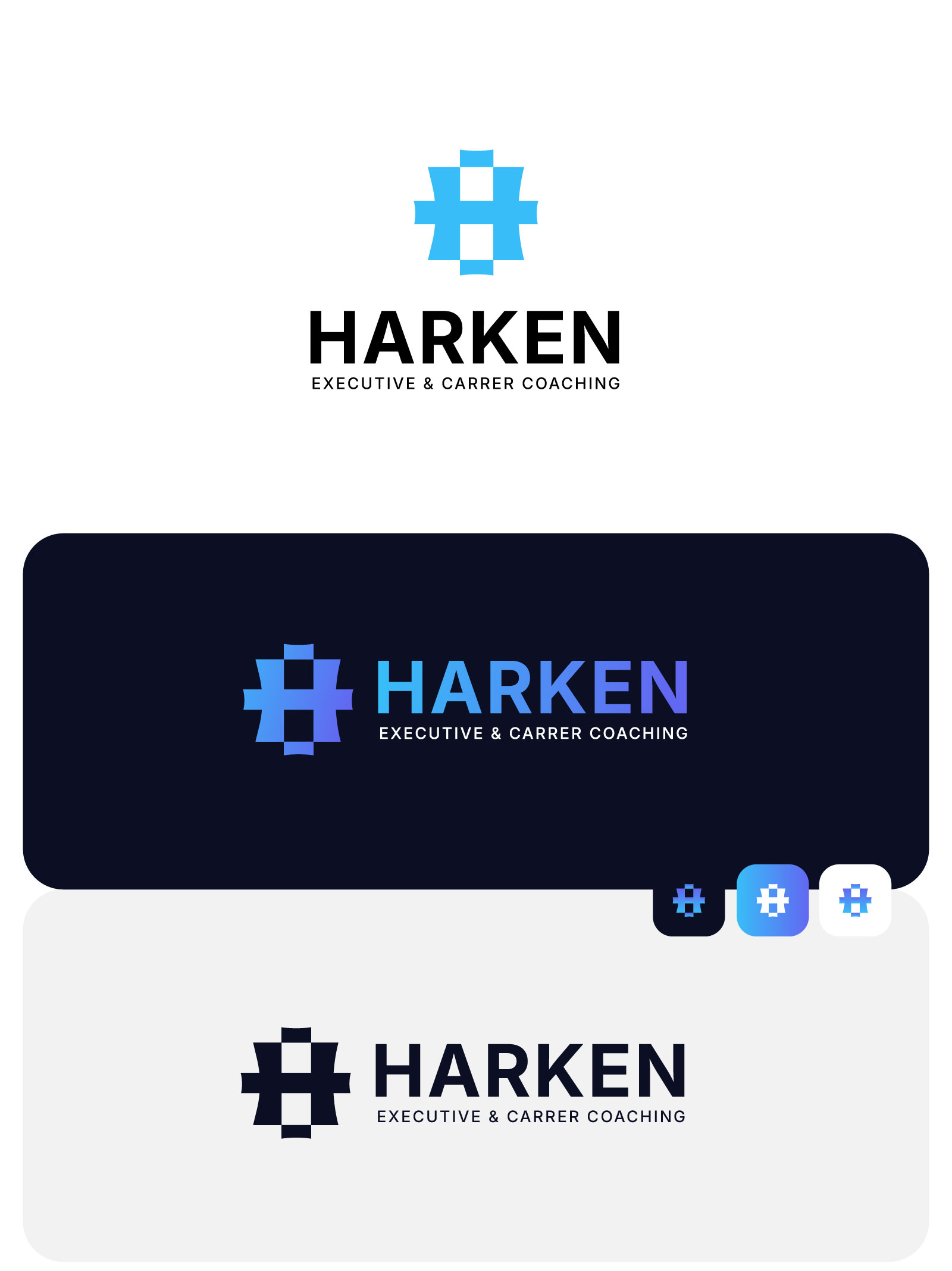 Design de Logo par Falcon Kreative pour Harken Coaching & Advisory LLC | Design #37683950