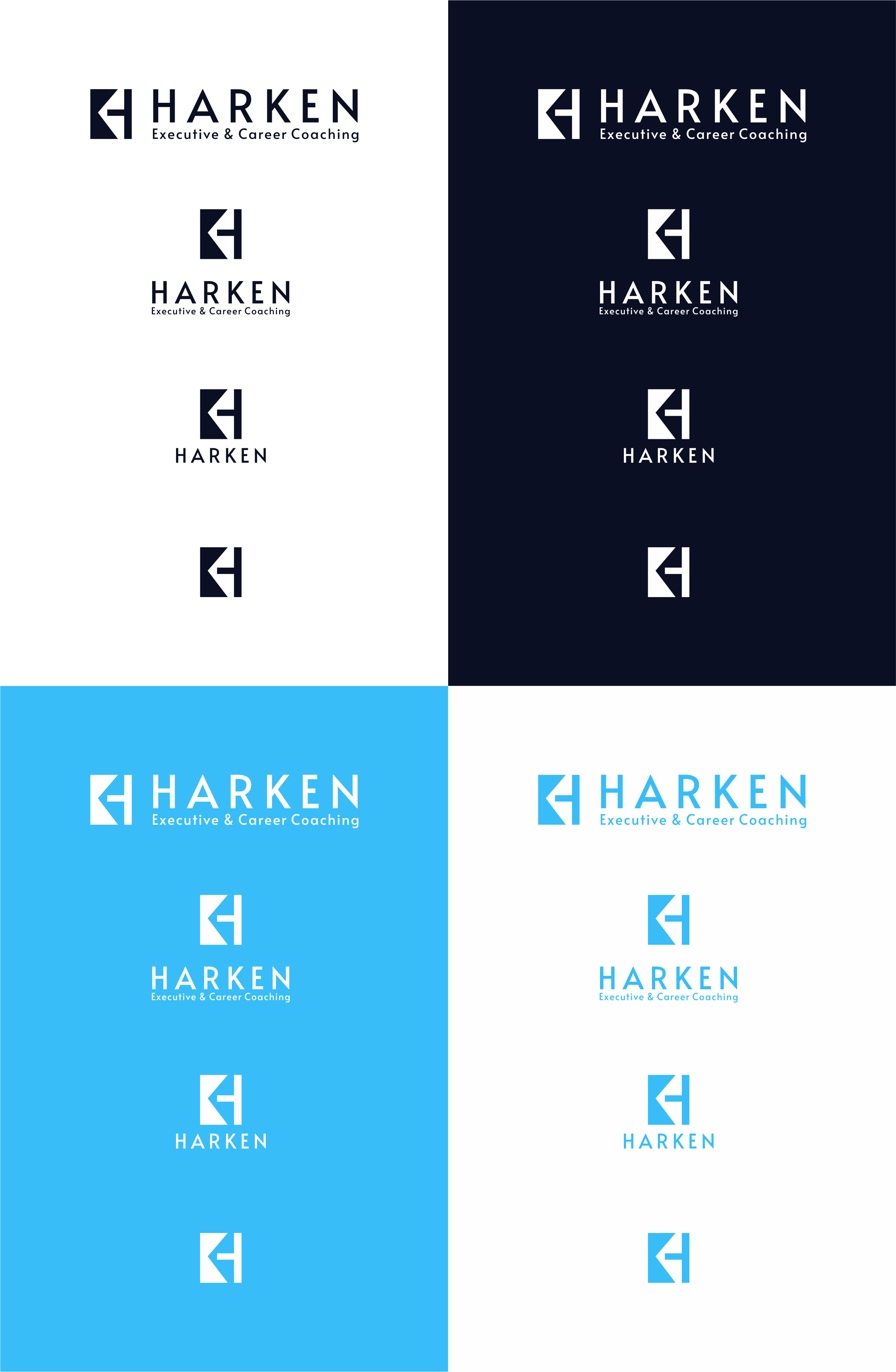 Logo Design by ndra for Harken Coaching & Advisory LLC | Design #37684088