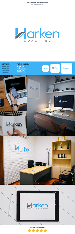 Design de Logo par Pixel Signature pour Harken Coaching & Advisory LLC | Design : #37684675