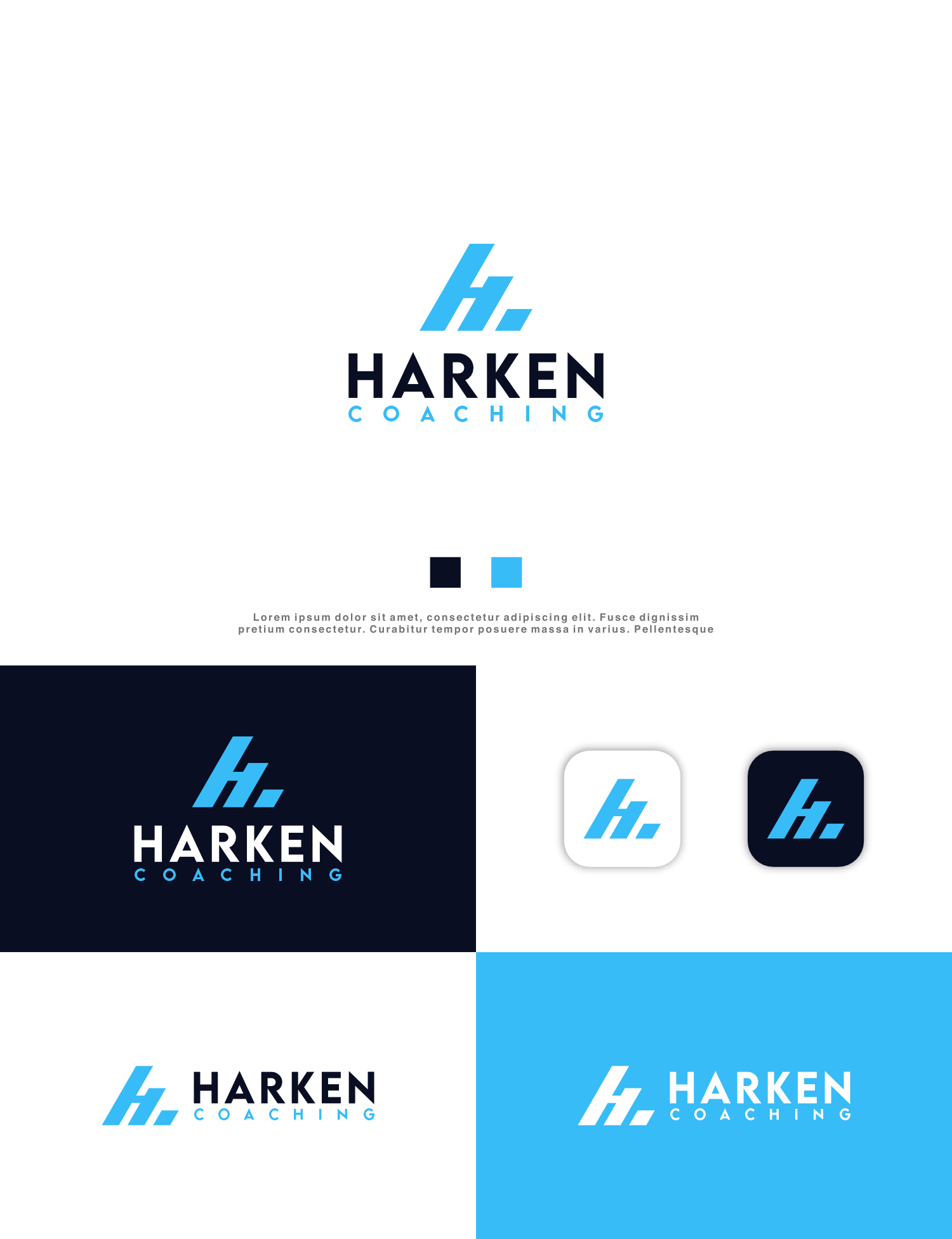 Logo Design by Milds for Harken Coaching & Advisory LLC | Design #37685956