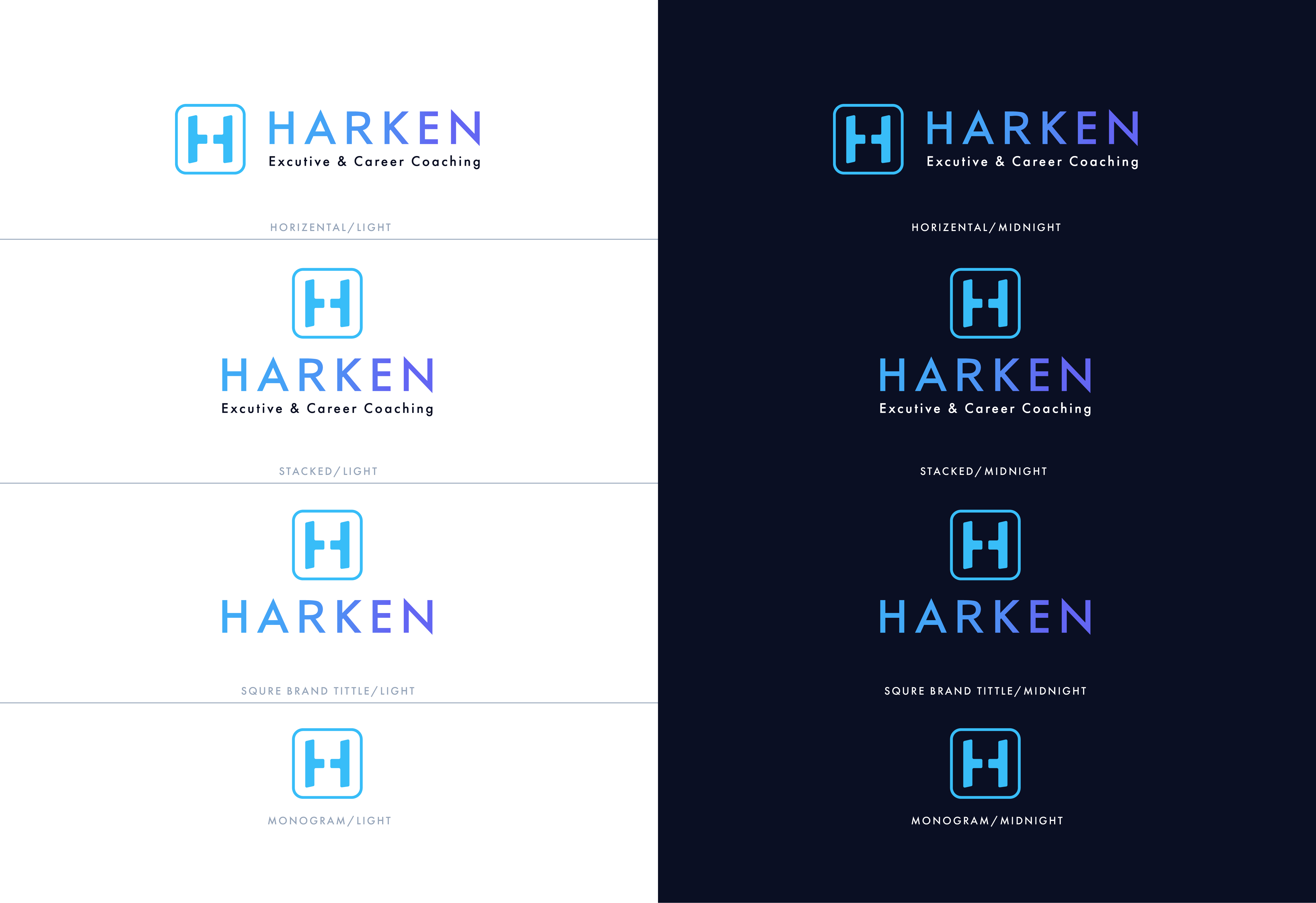 Logo Design by Logo Maker Zone for Harken Coaching & Advisory LLC | Design #37685736