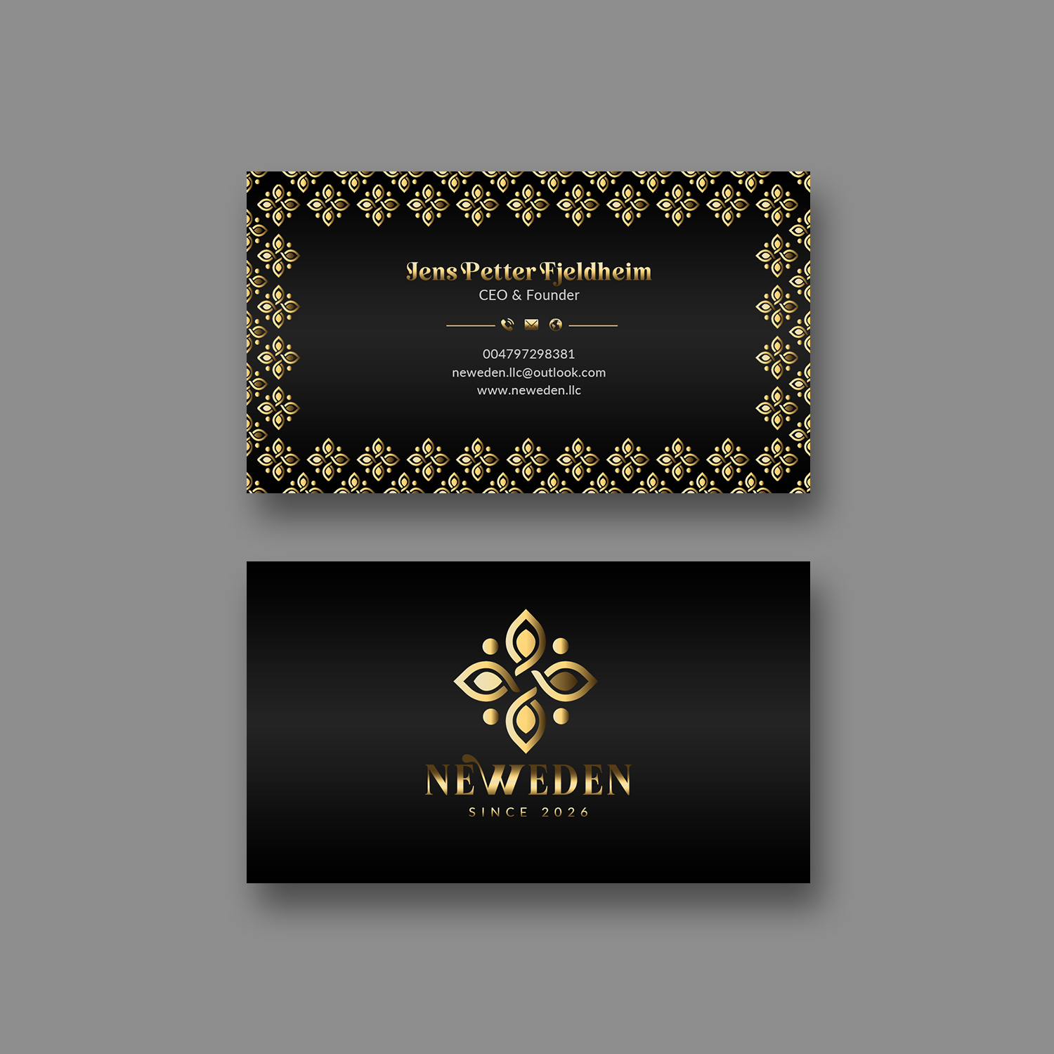 Business Card Design by Sun Moon Graphic Designer for this project | Design #37704128