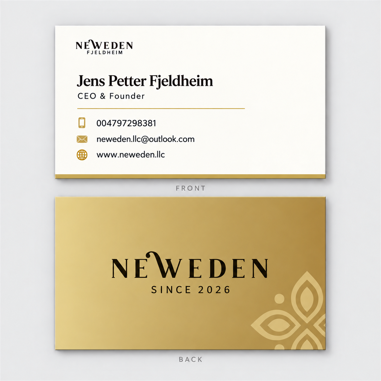 Business Card Design by Niko Dola for this project | Design #37685371