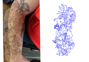 Tattoo Design by Omelas for this project | Design: #37685763