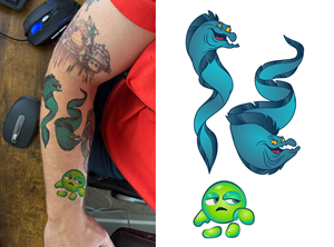 Tattoo Design by KickArt for this project | Design: #37686970