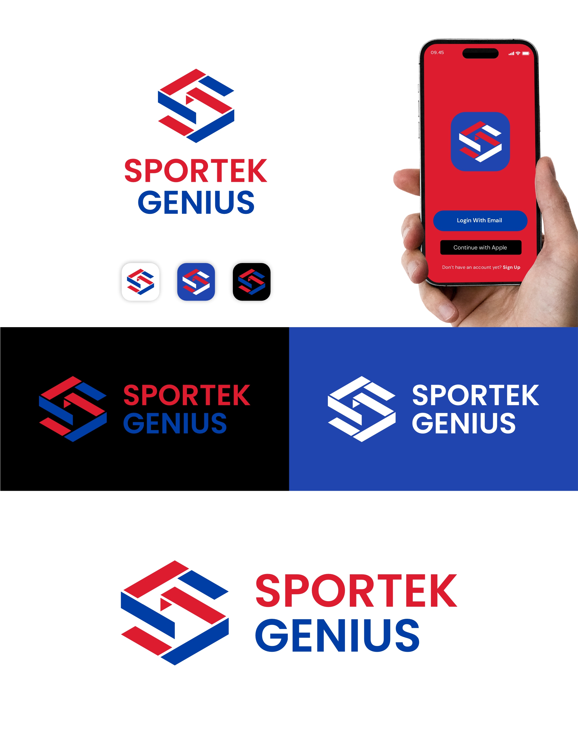 Logo Design by Noekha Studio for Sportek international inc. | Design #37703836
