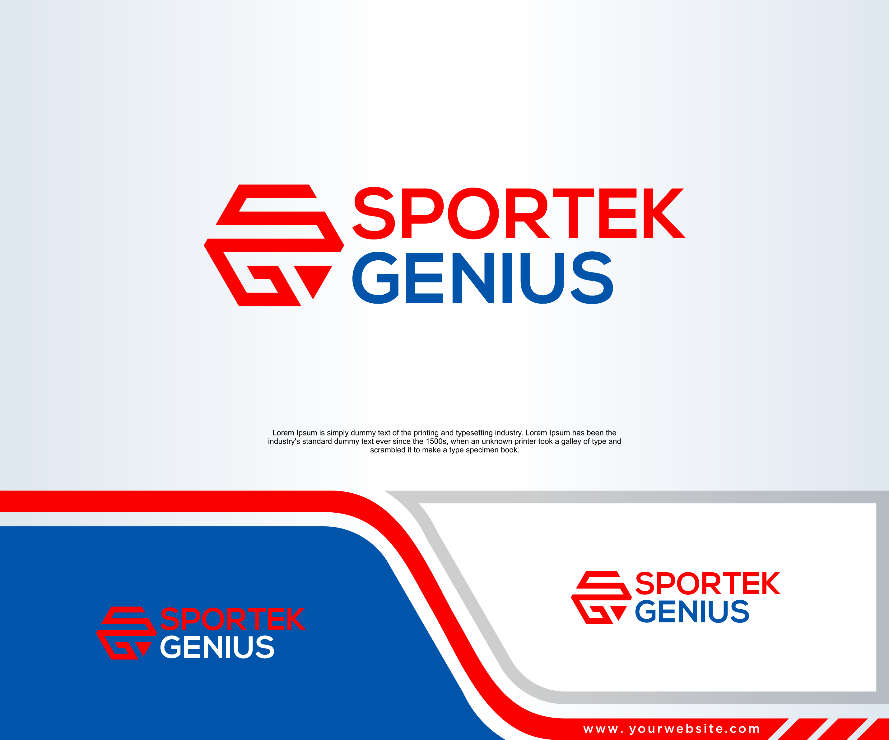 Logo Design by IKI IKU for Sportek international inc. | Design #37689503