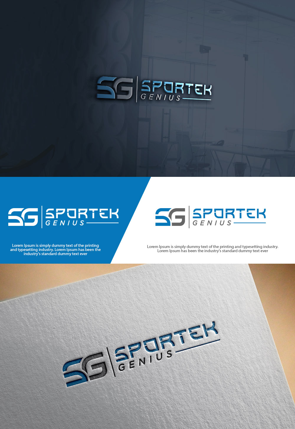 Logo Design by sulemani   creation for Sportek international inc. | Design #37687549