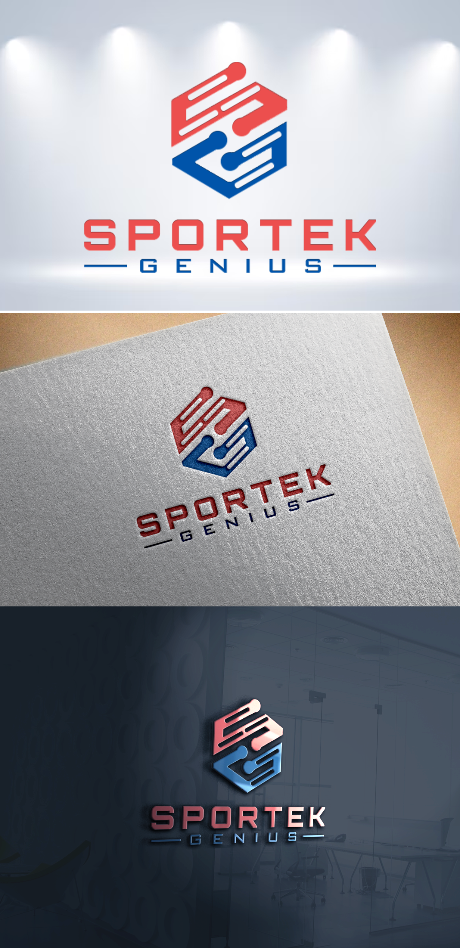 Logo Design by SR Creations. for Sportek international inc. | Design #37688445