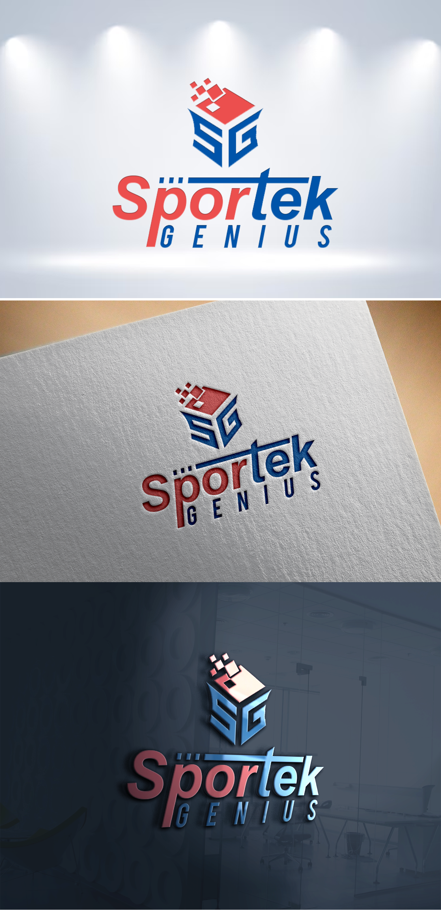 Logo Design by SR Creations. for Sportek international inc. | Design #37688446