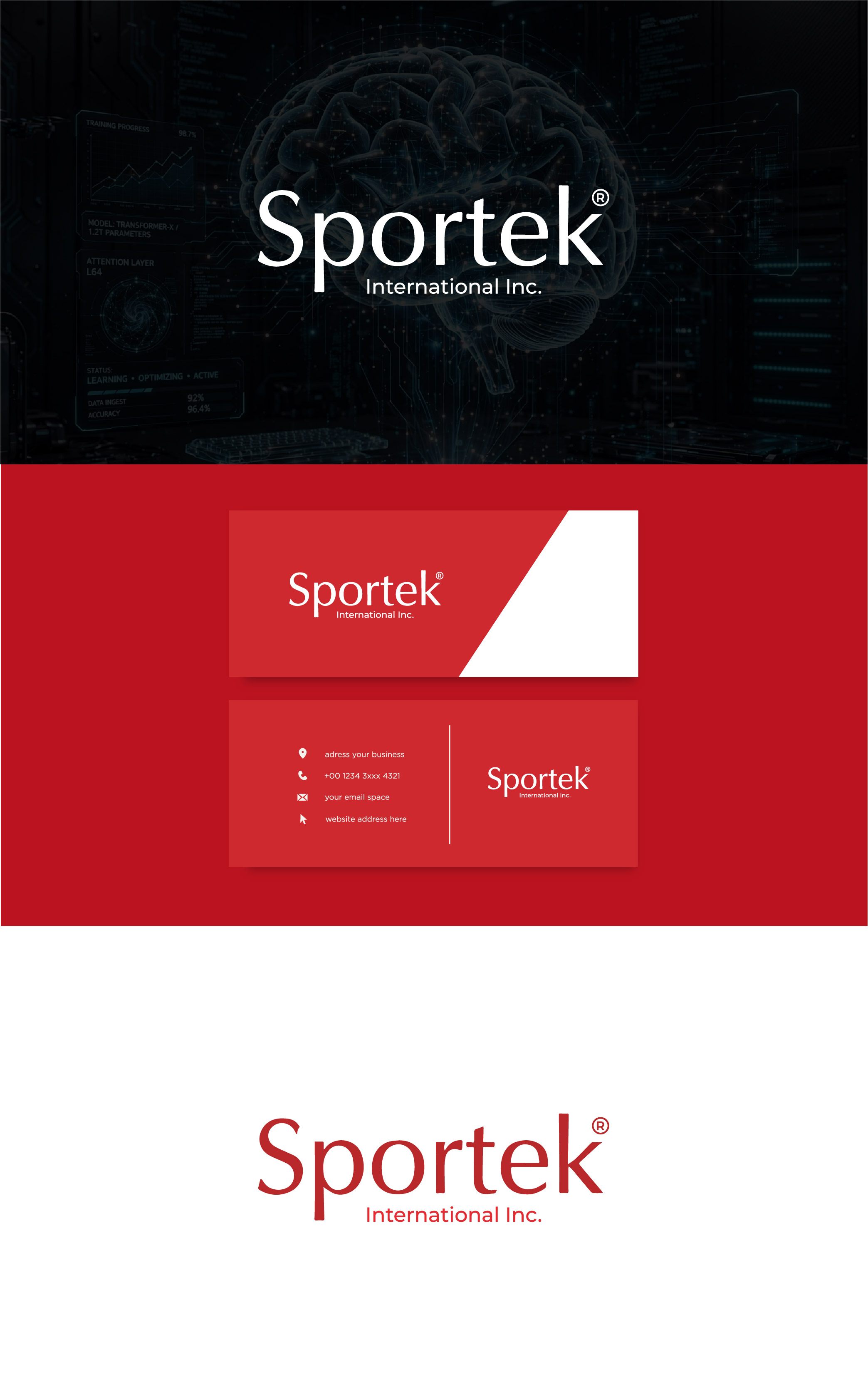 Logo Design by Annapoorna Design Co for Sportek international inc. | Design #37705156