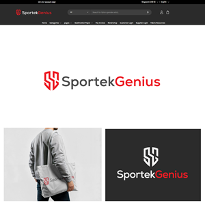 Logo Design by medok for Sportek international inc. | Design: #37699097