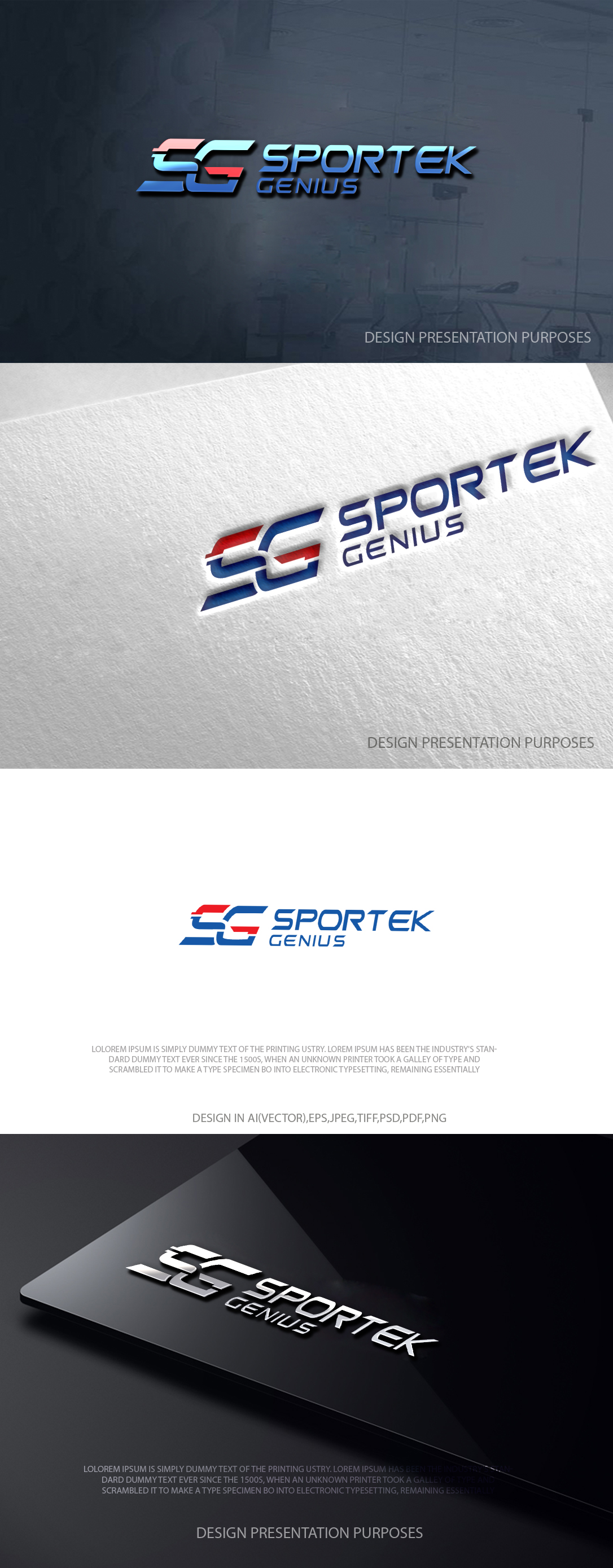 Logo Design by zebronicgraphic for Sportek international inc. | Design #37688170