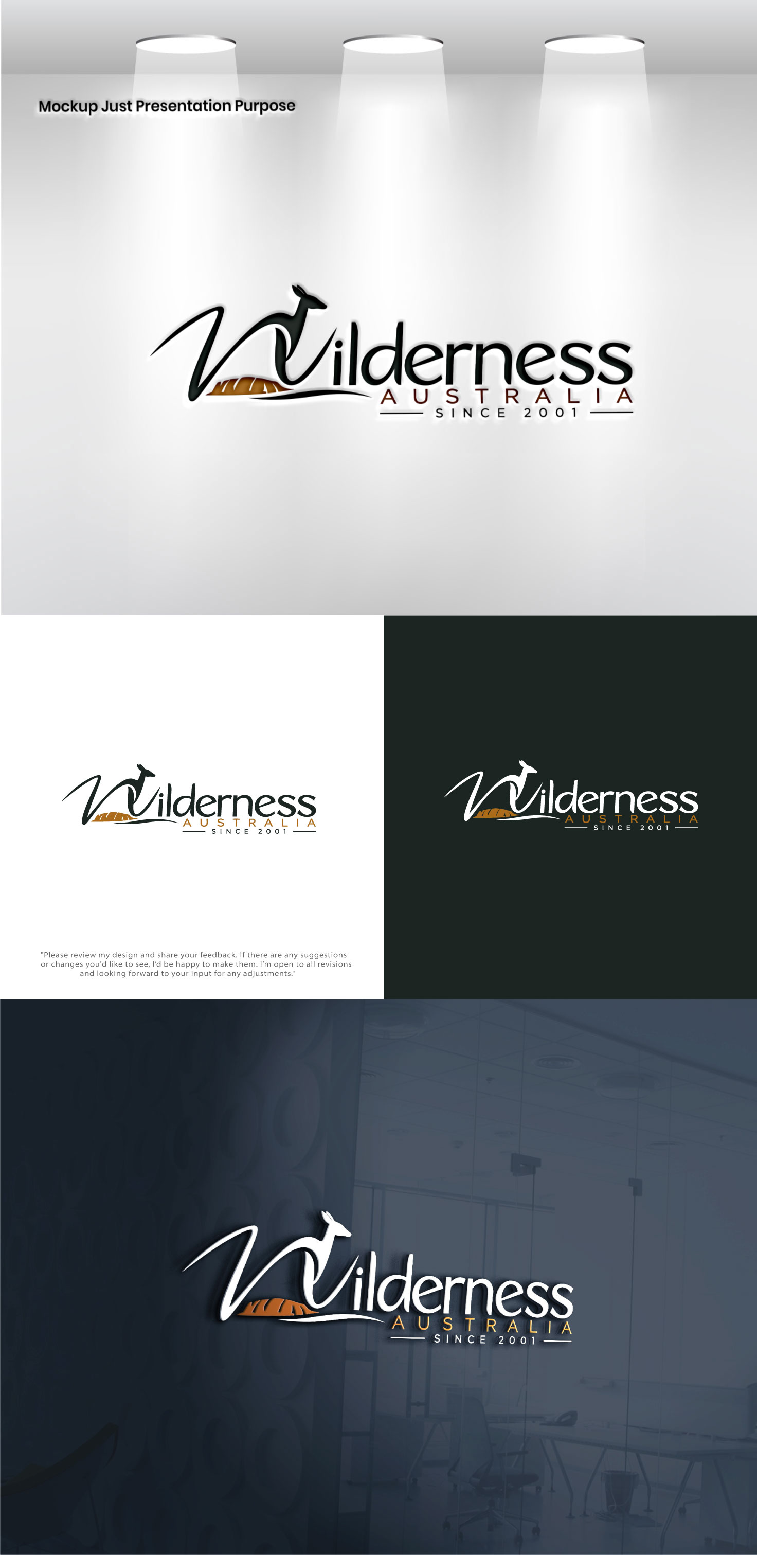 Logo Design by Pixel Signature for Wilderness Australia | Design #37688924