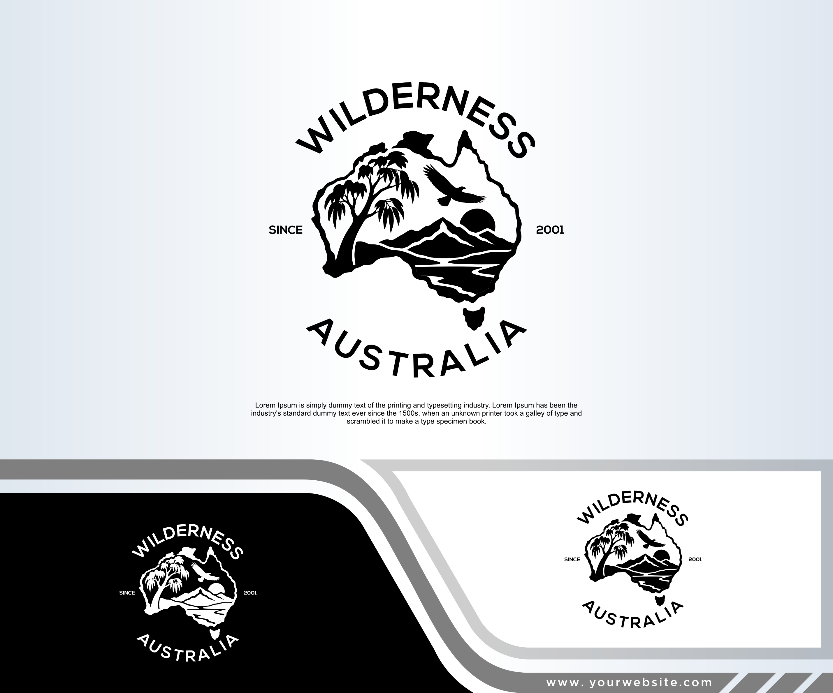 Logo Design by Aero new for Wilderness Australia | Design #37690906