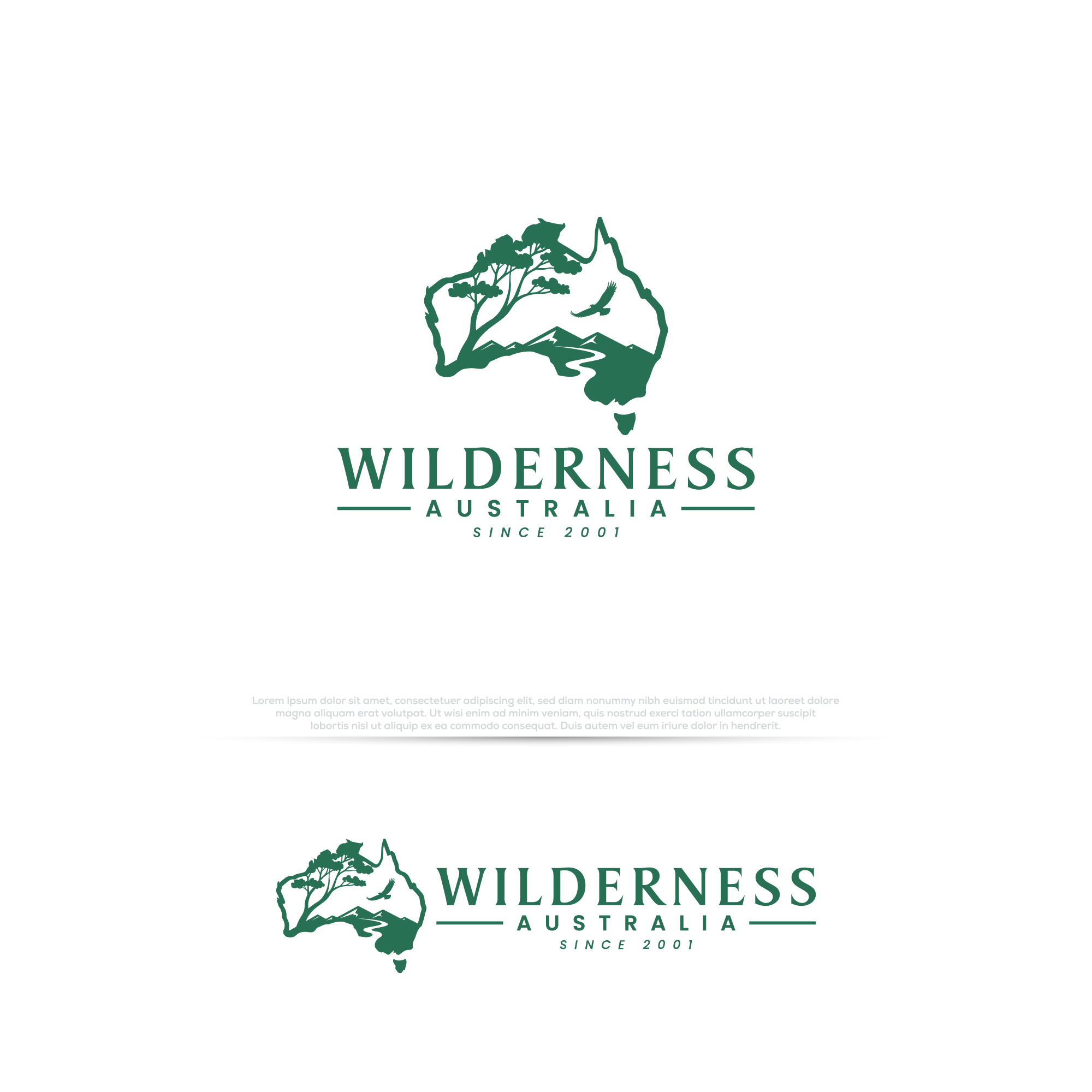Logo Design by InkPilot_Studio™ for Wilderness Australia | Design #37689019