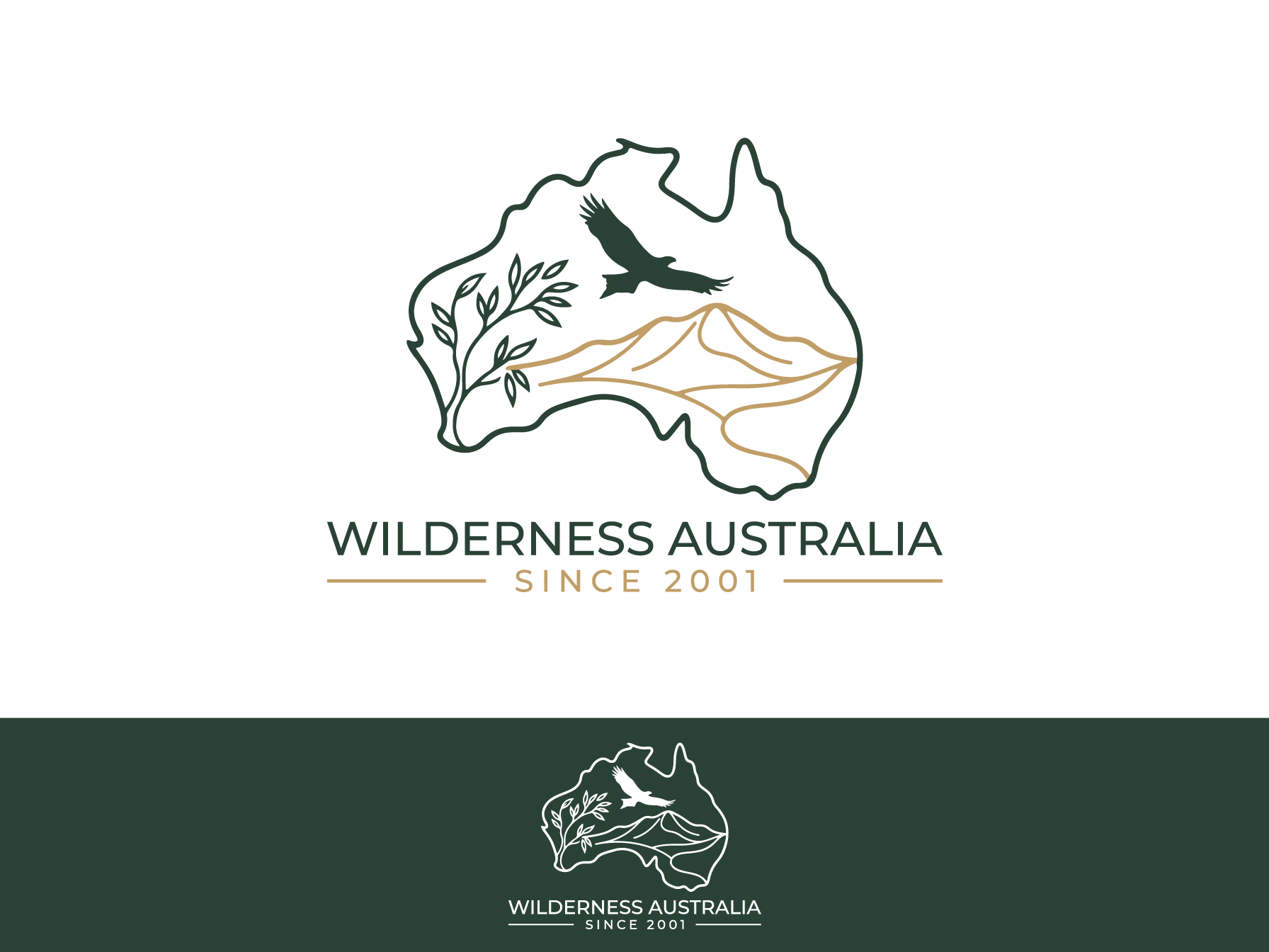 Logo Design by yozdesign for Wilderness Australia | Design #37688284