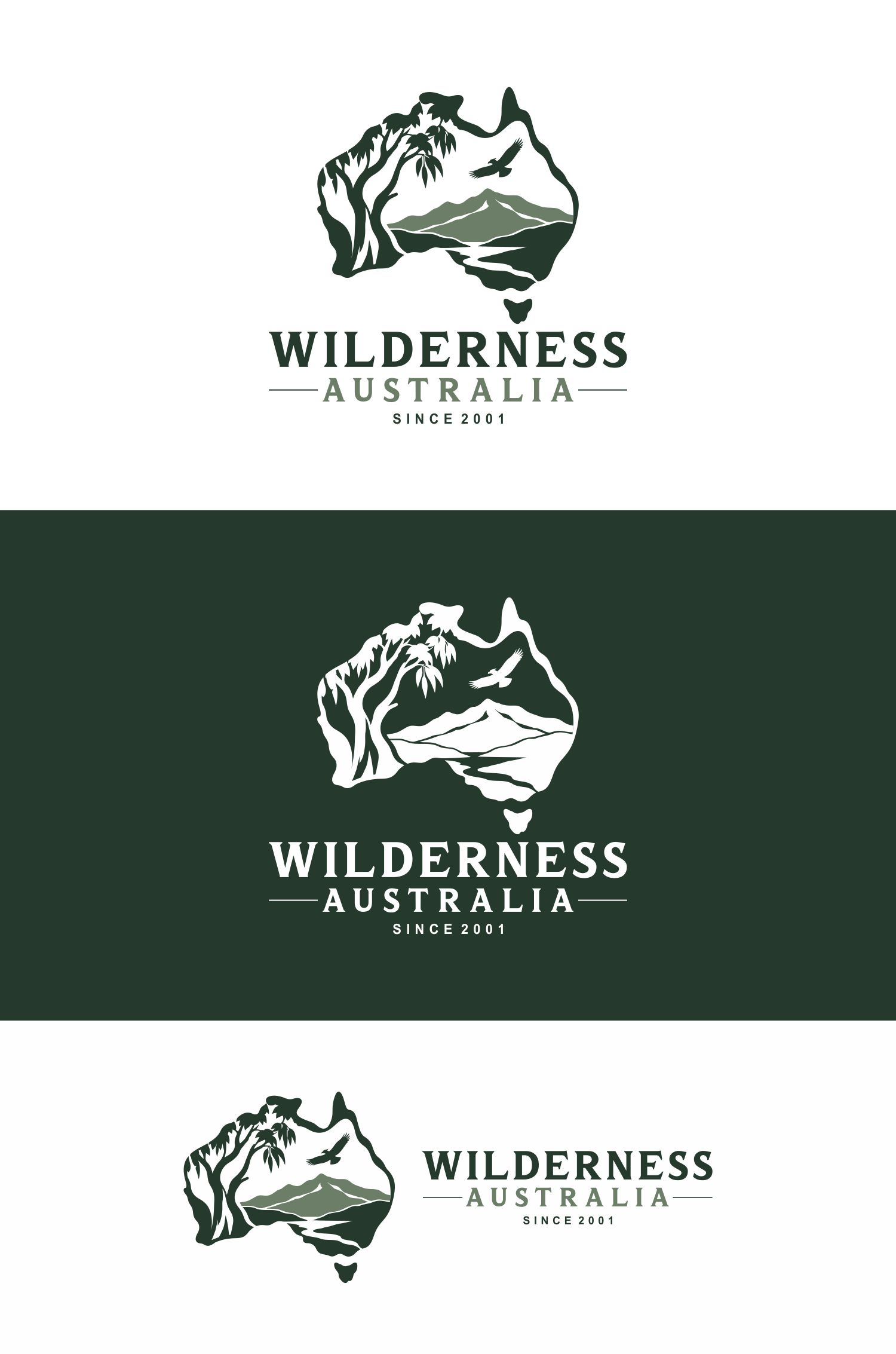 Diseño de Logo por LordRam para Wilderness Australia | Diseño #37687176