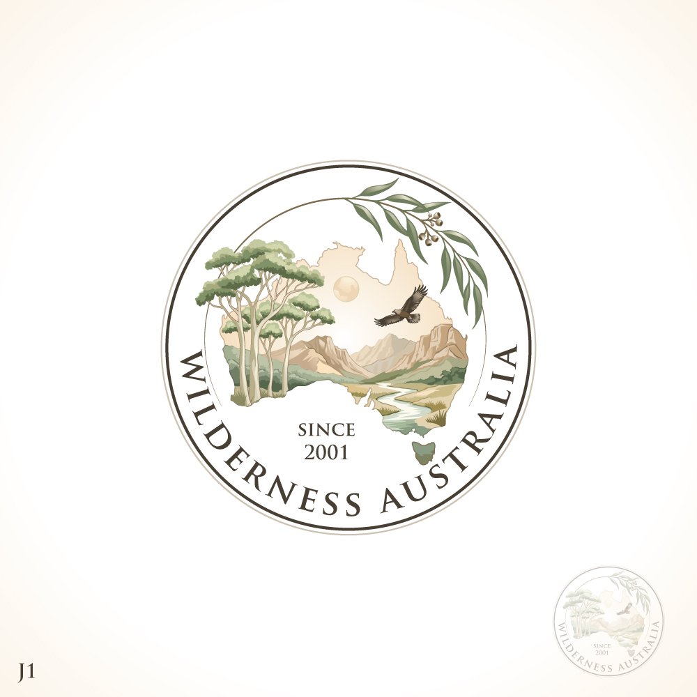 Logo Design by Sujit Banerjee for Wilderness Australia | Design #37687285