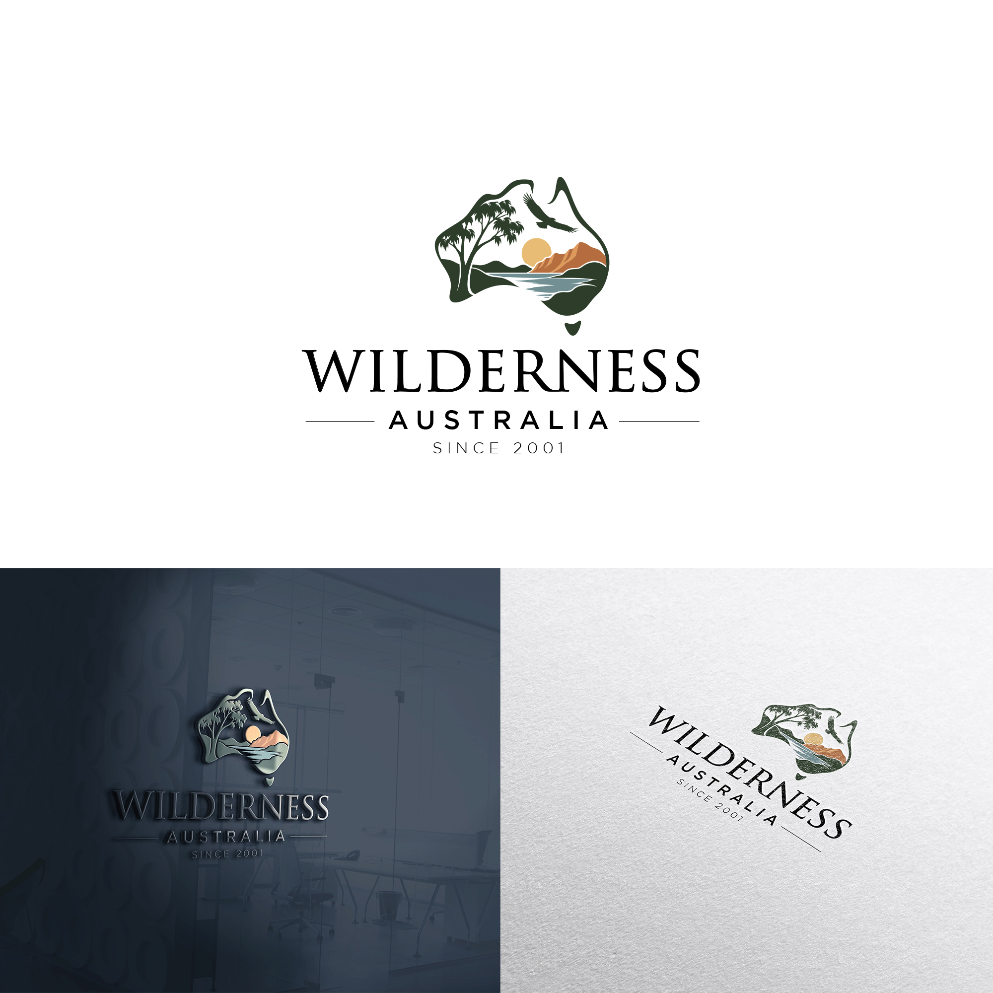Logo Design by yoossefMaroc for Wilderness Australia | Design #37694504