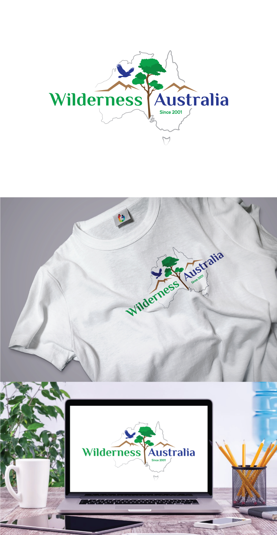 Logo Design by AbhishekkM'24 for Wilderness Australia | Design #37688845