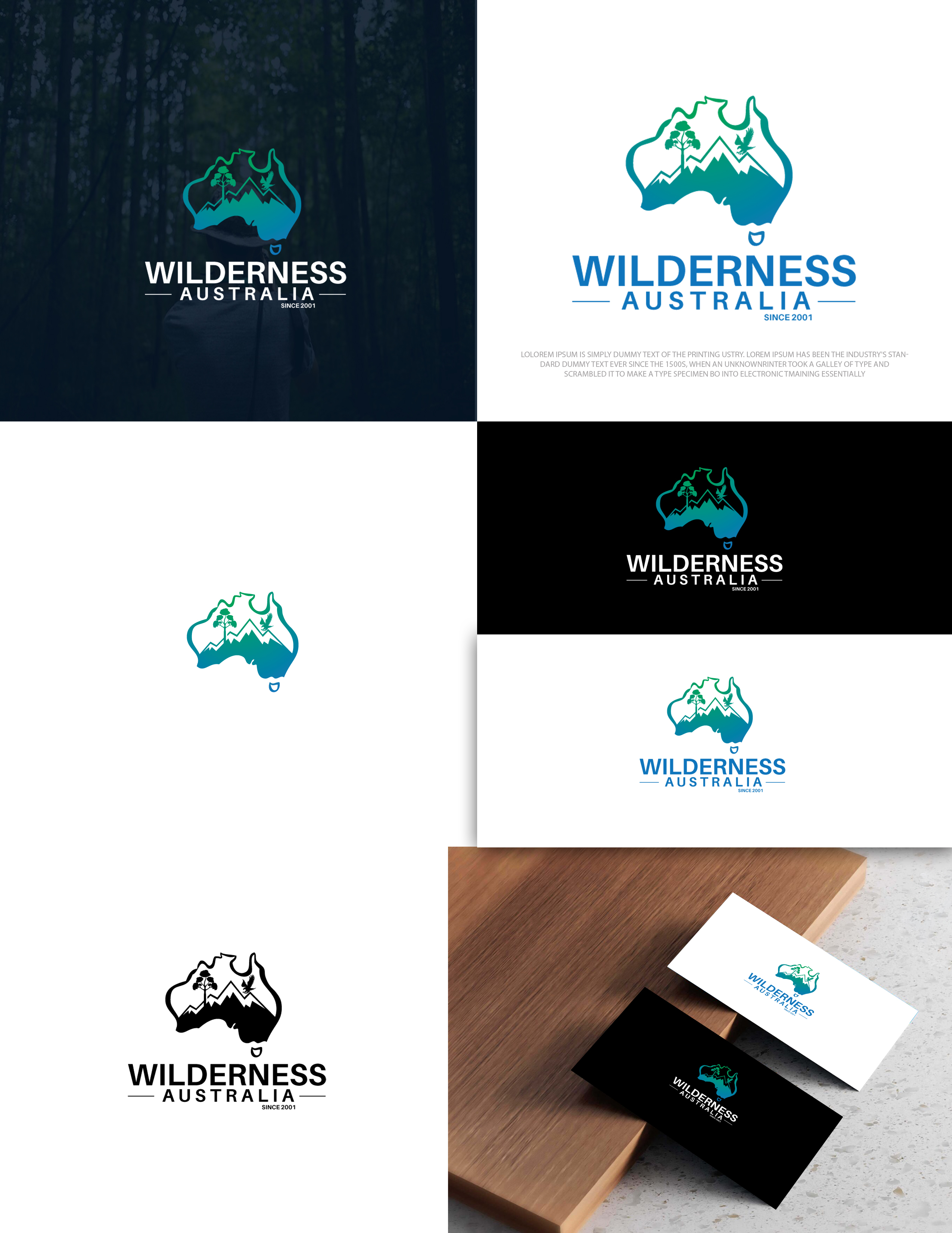 Logo Design by zebronicgraphic for Wilderness Australia | Design #37687828