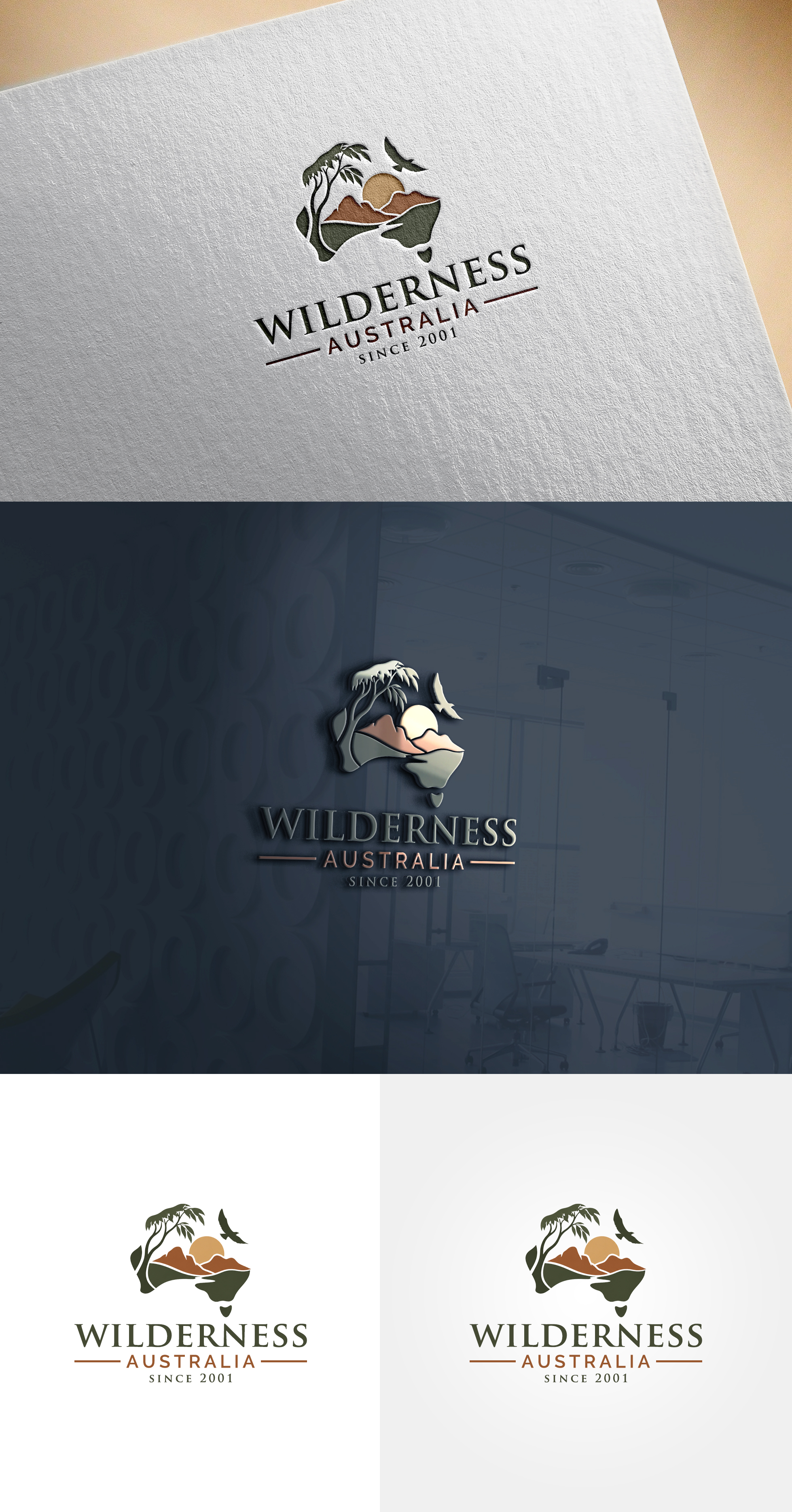 Logo Design by Soonia for Wilderness Australia | Design #37687185